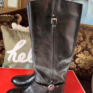 Mulan Calf black Coach Boots